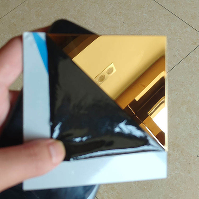 304ローズの金装飾的なステンレス鋼は0.3mmに200のシリーズ パネルをはめる