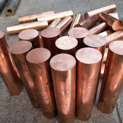 ASTM B187 C12200 発光脱酸化銅丸棒 熱交換器の絶好の耐腐蝕性