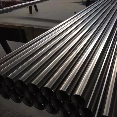 厚さと銀色の表面色をカスタマイズしたSS 316l鋼管