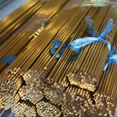 腐食耐性銅材料 C2100 C21000 Cuzn5 CZ125 H95 固体銅棒