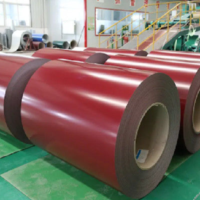 0.7mmのQ235熱い浸された電流を通された鋼鉄コイル、1500mm Ppgiは鋼鉄コイルをPrepainted